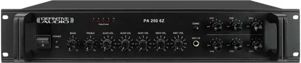 Rechtstreeks Van De Fabrikant Definitive audio PA 250 6Z