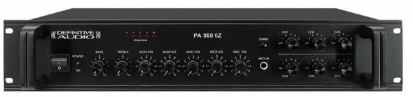 Gratis Verzending Definitive audio PA 350 6Z