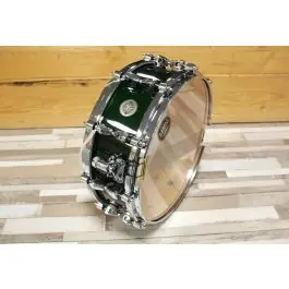 Tama PFM145-EFM Limited Edition Starphonic 14x5" snaredrum, Emerald Figured Maple Gecertificeerd