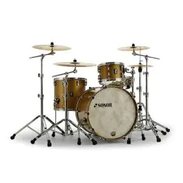 Sonor SQ1 324 shellkit Satin Gold Metallic Lage Kosten