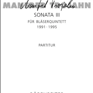 Trojahn: Sonata III (1991) Meest Verkocht