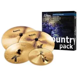 Rechtstreeks Van De Fabrikant Zildjian K Country Pack Boxset