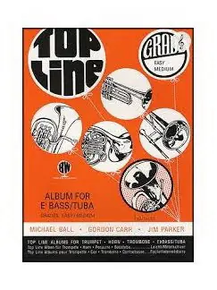 Top Line: Album for E Flat Bass Tuba (Treble Clef) Gecertificeerd