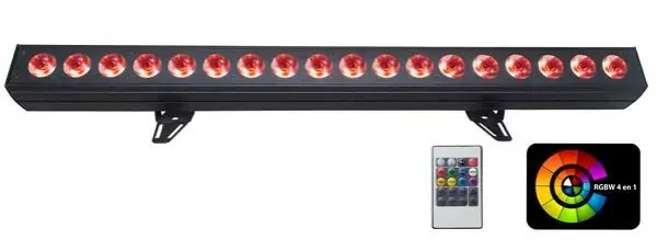 Power lighting Barre LED 18X15W Quad Goedkoop
