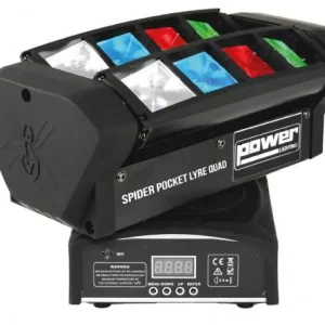 Power lighting spider pocket lyre quad Gratis Verzending