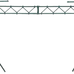 Seizoensaanbieding Quiklok Two Tripod Light Stands with Bridge - Black