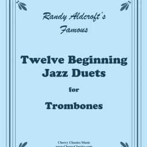 Twelve Beginning Jazz Duets fuer Trombones Hoge Kwaliteit