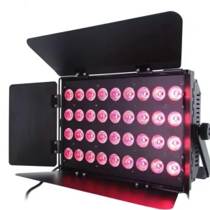 Power lighting PANEL 36x10W RGBWAUV Gratis Verzending