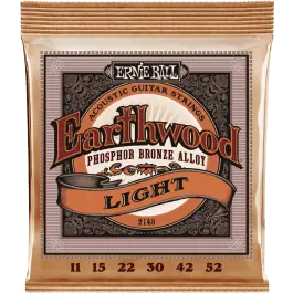 Rechtstreeks Van De Fabrikant Ernie Ball Earthwood Acoustic Phosphor Bronze Light 2148