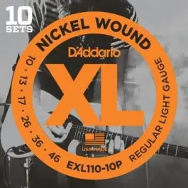 D'Addario EXL110 10-PACK Beperkt Aanbod