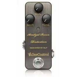 One Control Anodized Brown Distortion Lage Kosten