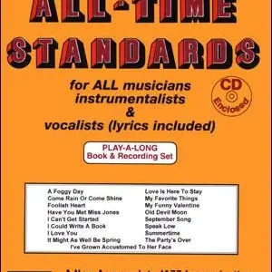 Aebersold Jazz Play-Along Volume 25: All Time Standards Gratis Verzending