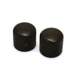 Seizoensaanbieding Gotoh Dome Knob, Black