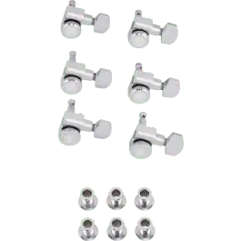 Fender Locking Tuners Stratocaster / Telecaster, Chrome Premium