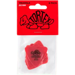 Betaalbaar Dunlop 431P50 Tortex Triangle Plectrum 0.50mm 6-Pack