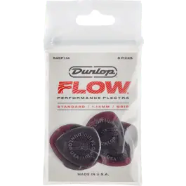 Dunlop Flow 1.14 Plectrum 6-Pack Gecertificeerd