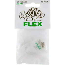 Dunlop 428P88 Tortex Flex Standard Plectrum 0.88mm 12-Pack Voordeelprijs