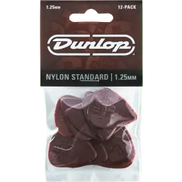 Dunlop Nylon Standard 1.25 Plectrum 12-Pack Actieprijs