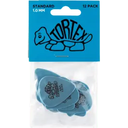 Express Levering Dunlop Tortex Standard 1.00 Plectrum 12-Pack blauw