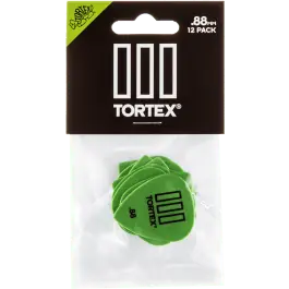 Veilige Betaling Dunlop 462P88 Tortex III Plectrum 0.88mm 12-Pack