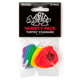 Rechtstreeks Van De Fabrikant Dunlop PVP418 Tortex Standard Plectrum Variety 12-Pack