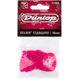 Fabrieksprijs Dunlop 41P96 Delrin Plectrum 0.96mm 12-Pack