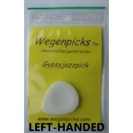 Wegenpicks Gypsyjazzpick 3.5 Wit, Linkshandig Laatste Versie