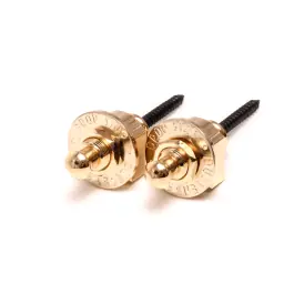 Duesenberg Strap Locks, Drop Stop, Gold Hoge Kwaliteit