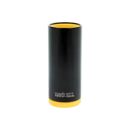 Ernie Ball Bottleneck Comfort Messing Black Chrome - Size S Laatste Versie