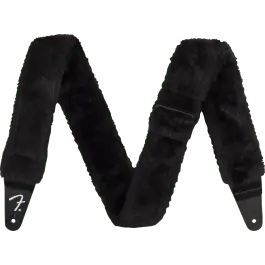 Populair Fender Poodle Plush Strap, Black