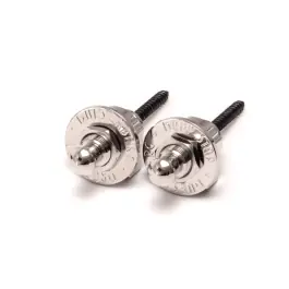 Duesenberg Strap Locks, Drop Stop, Nickel Speciale Aanbieding