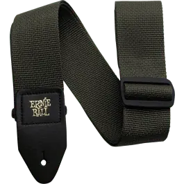 Ernie Ball Polypro Strap 4048 Olive Green Dagaanbieding