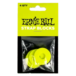Uitverkoop Ernie Ball Strap blocks green 5622
