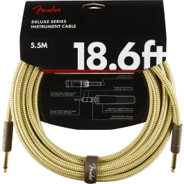 Rechtstreeks Van De Fabrikant Fender Instrumentkabel Deluxe Tweed, Jack - Jack, 5.5m
