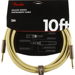 Fender Instrumentkabel Deluxe Tweed, Jack-Jack, 3m Nieuw