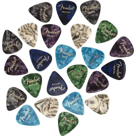 Fender 351 Shape Premium Picks -24 Pack Flitsaanbieding