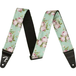 Fender Floral Strap Surfgreen 2" Alleen Vandaag