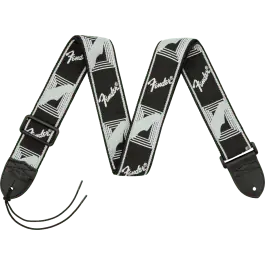 Fender Monogram, zwart/licht grijs/donker grijs 2" Shop Nu