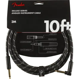 Fender Instrumentkabel Deluxe Black Tweed, Jack-Jack Haaks, 3m Betaalbaar