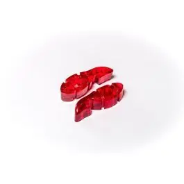 Tuner Fish Lug Locks Red 8-pack Gratis Retour